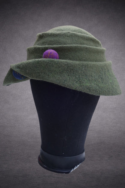 The Olive Sculptural Cloche