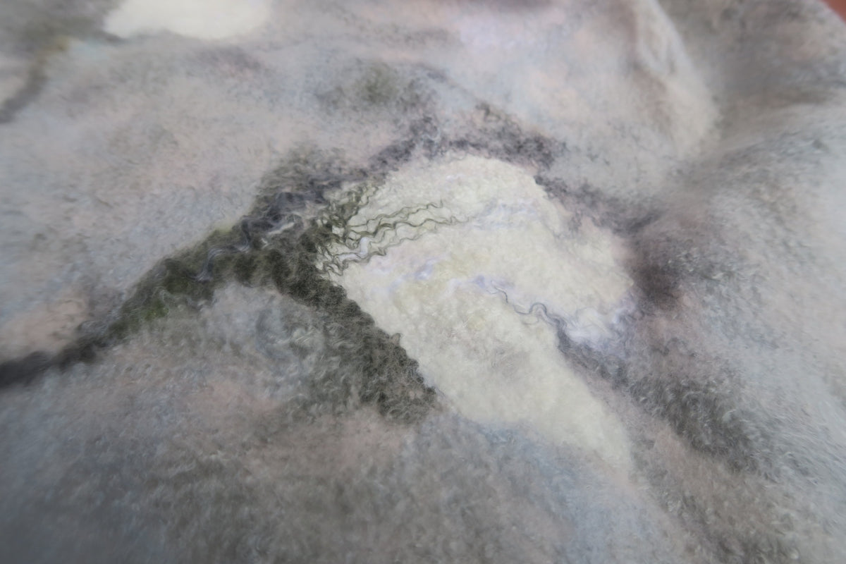 Magnolia Bloom felted magnolia detail
